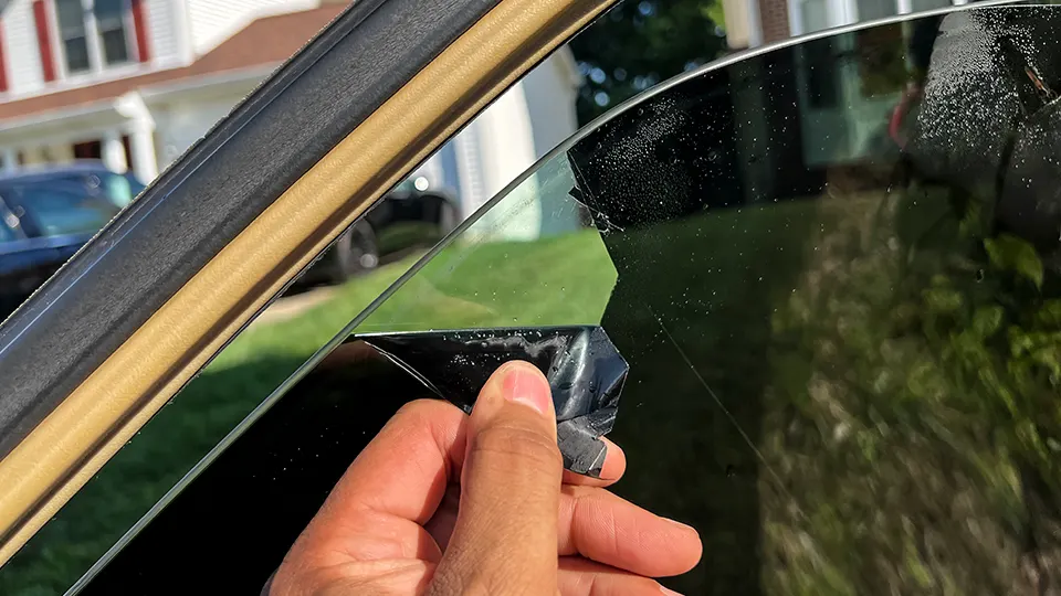 How To Fix A Scratch In Window Tint